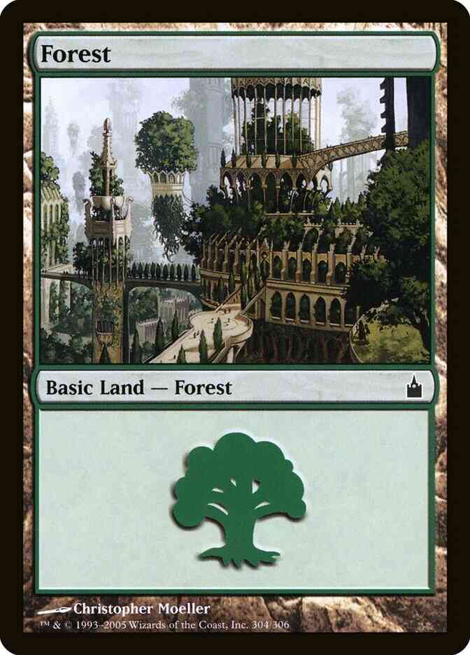 Forest [304] [Ravnica City Of Guilds] [Non-Foil]