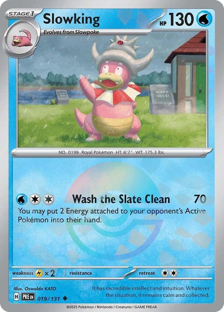 Slowking - Poké Ball Pattern - 019/131 - Uncommon [sv085-019] [Reverse Holo]