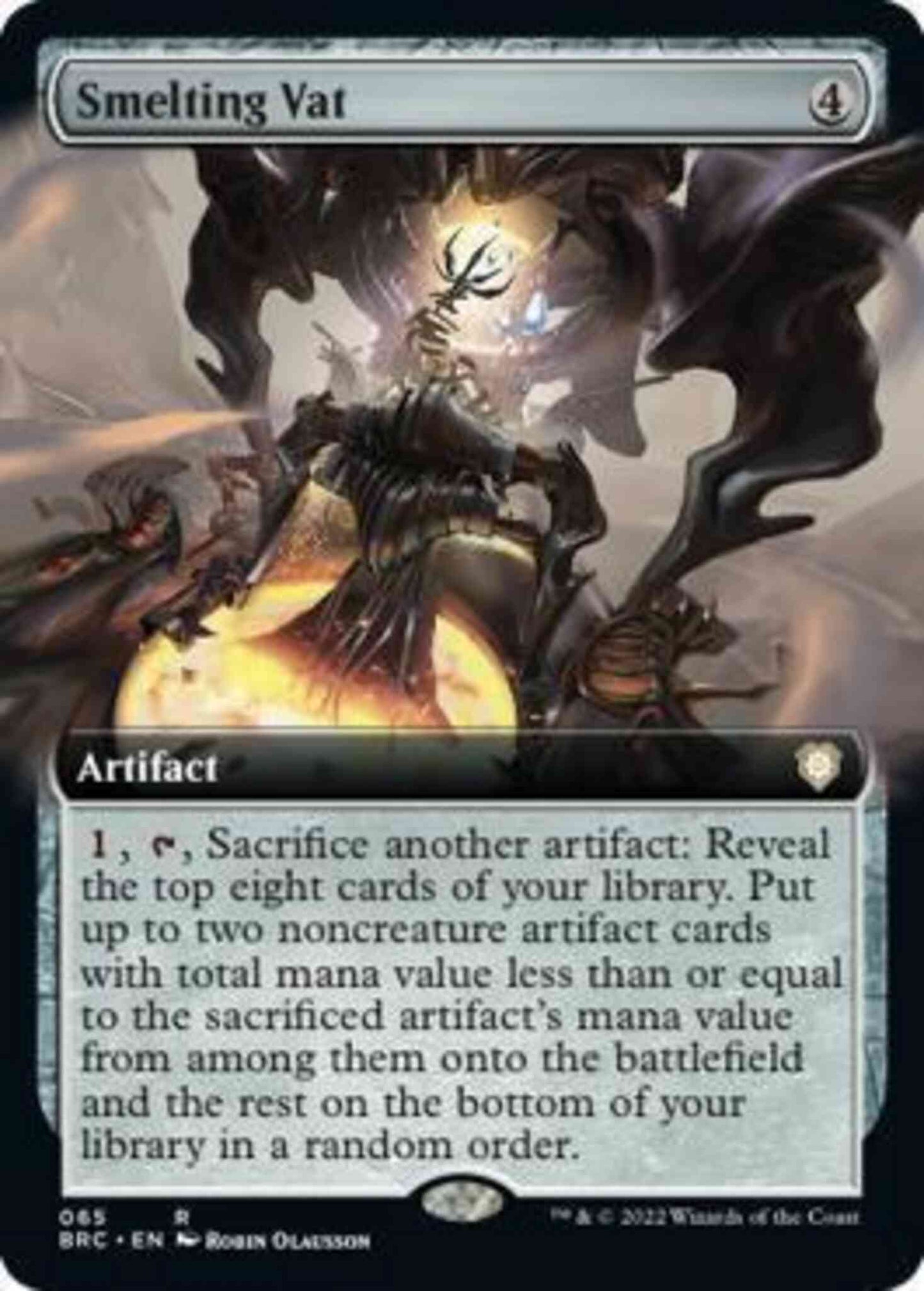 Smelting Vat [65] [Extended Art] [The Brothers' War: Commander] [Non-Foil]