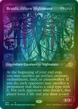 Braids, Arisen Nightmare [288] [Stained Glass Showcase] [Dominaria United] [Foil]