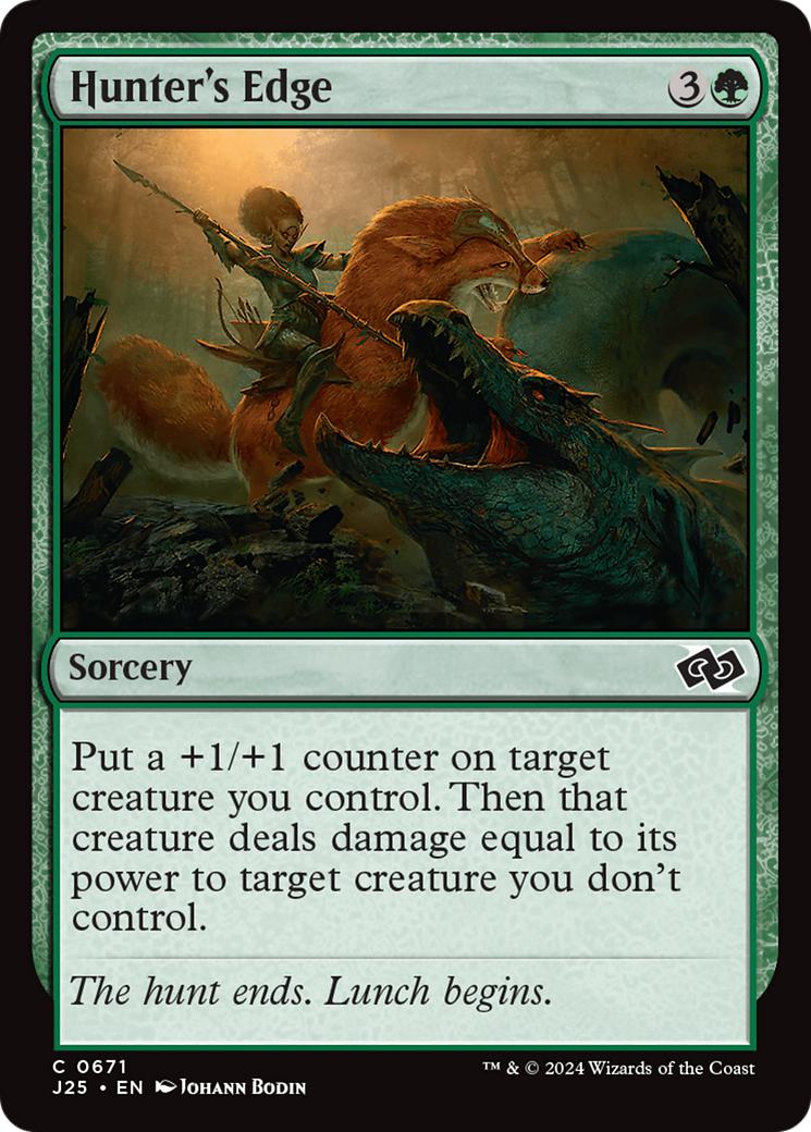 Hunter's Edge [671] [Foundations: Jumpstart] [Non-Foil]