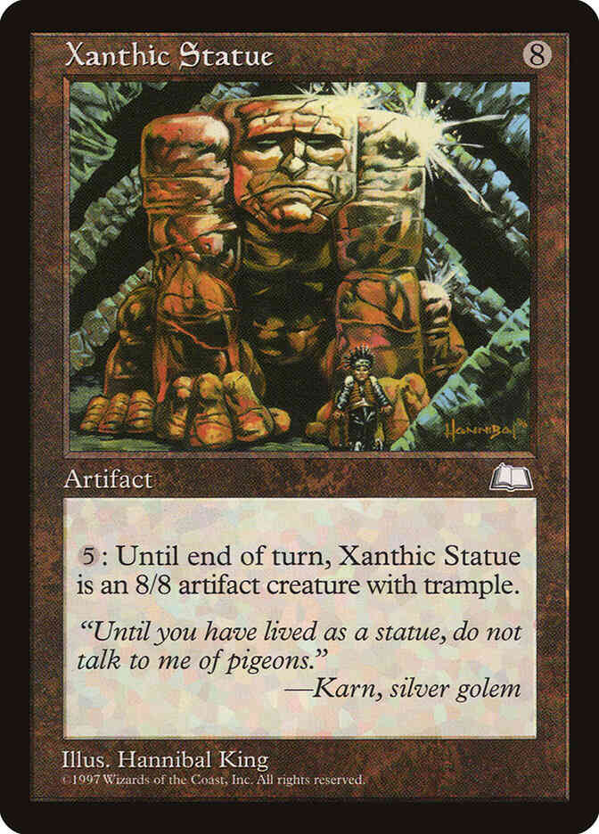 Xanthic Statue [163] [Weatherlight] [Non-Foil]