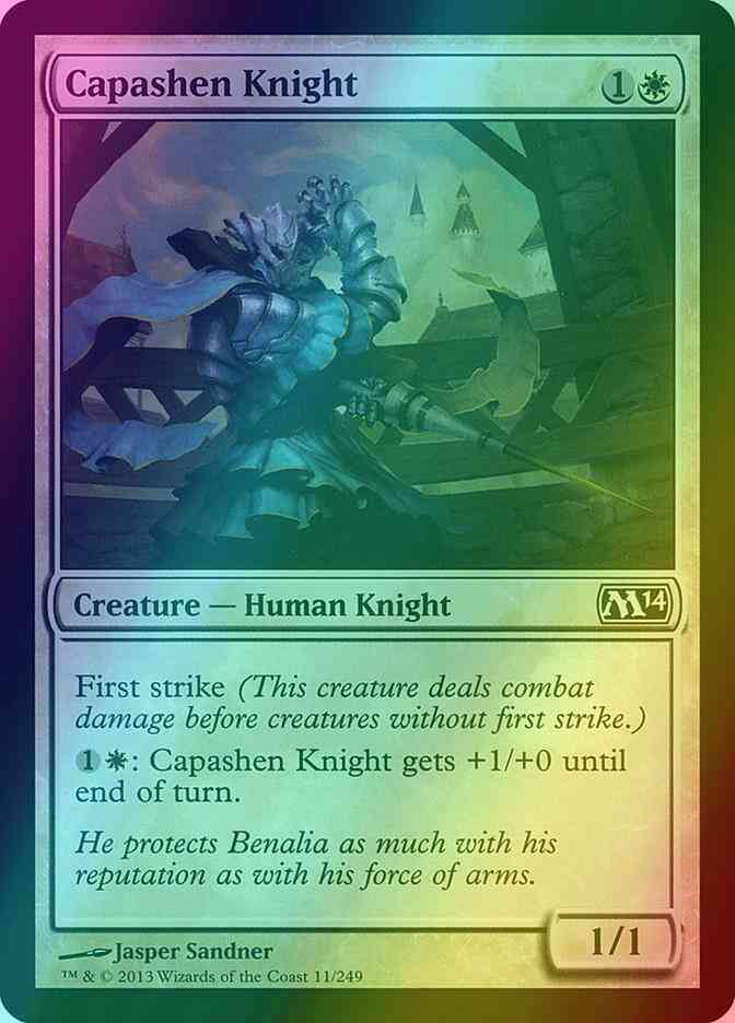 Capashen Knight [11] [Magic 2014] [Foil]