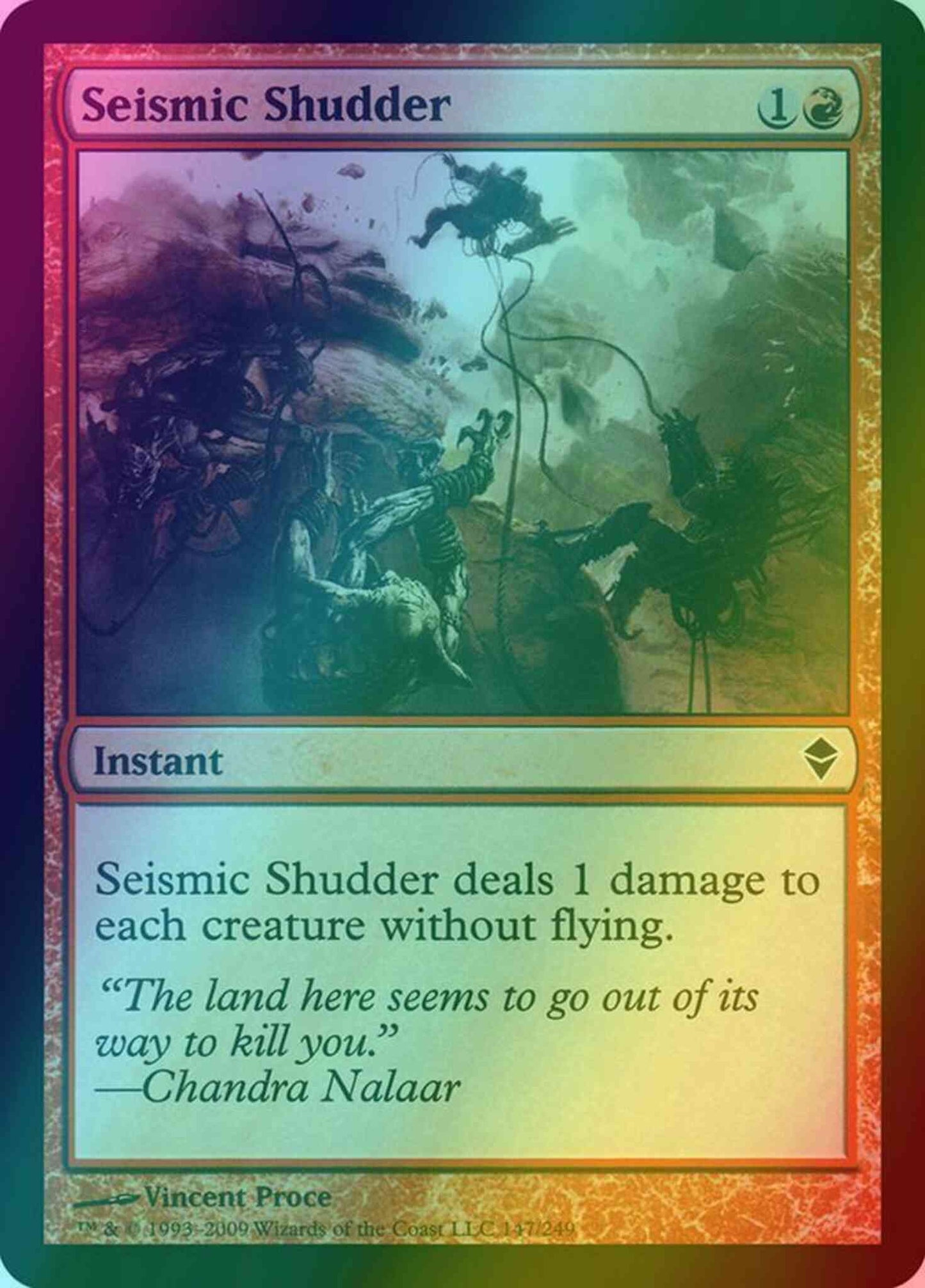 Seismic Shudder [147] [Zendikar] [Foil]