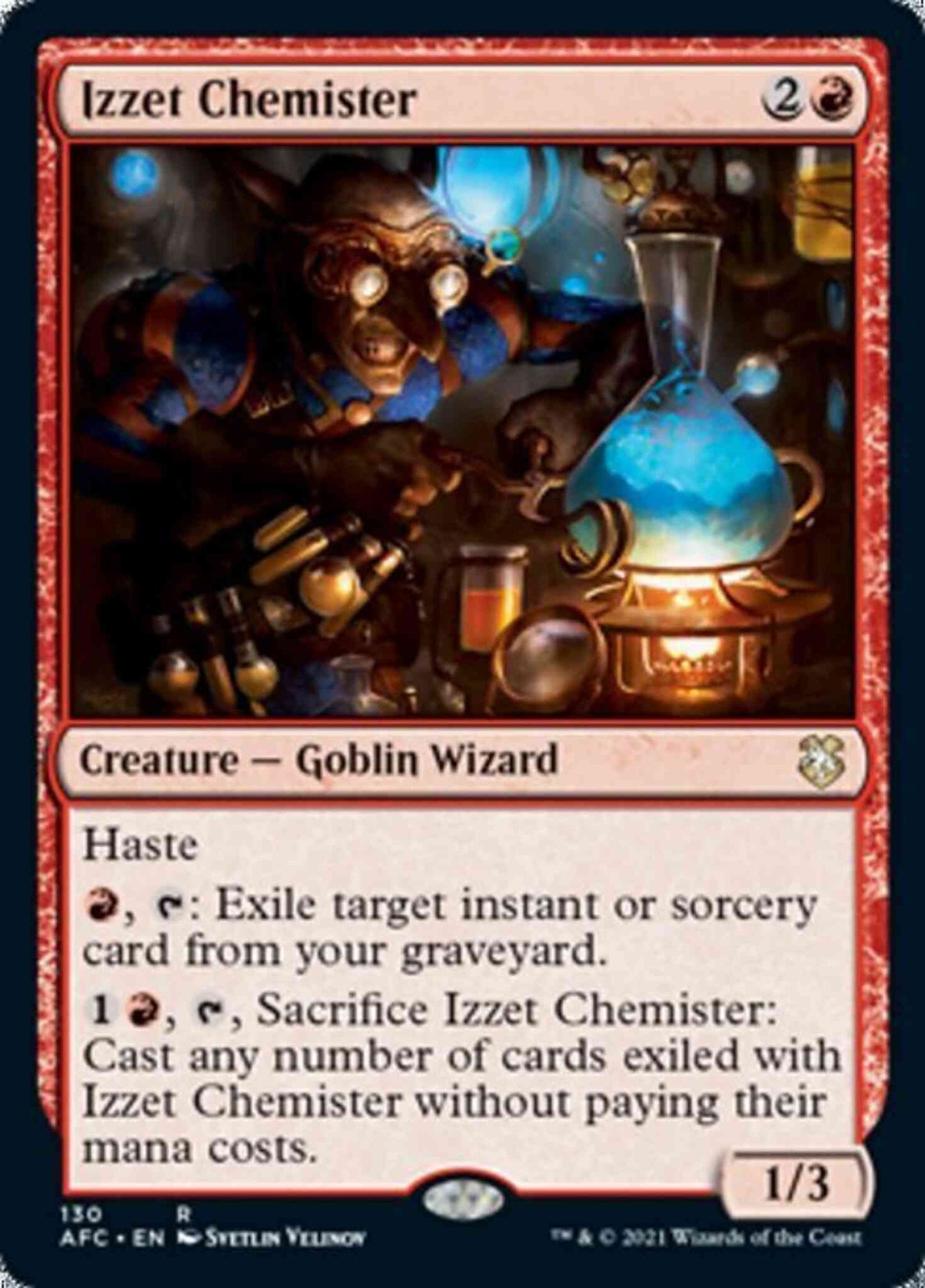 Izzet Chemister [130] [Adventures in the Forgotten Realms Commander] [Non-Foil]