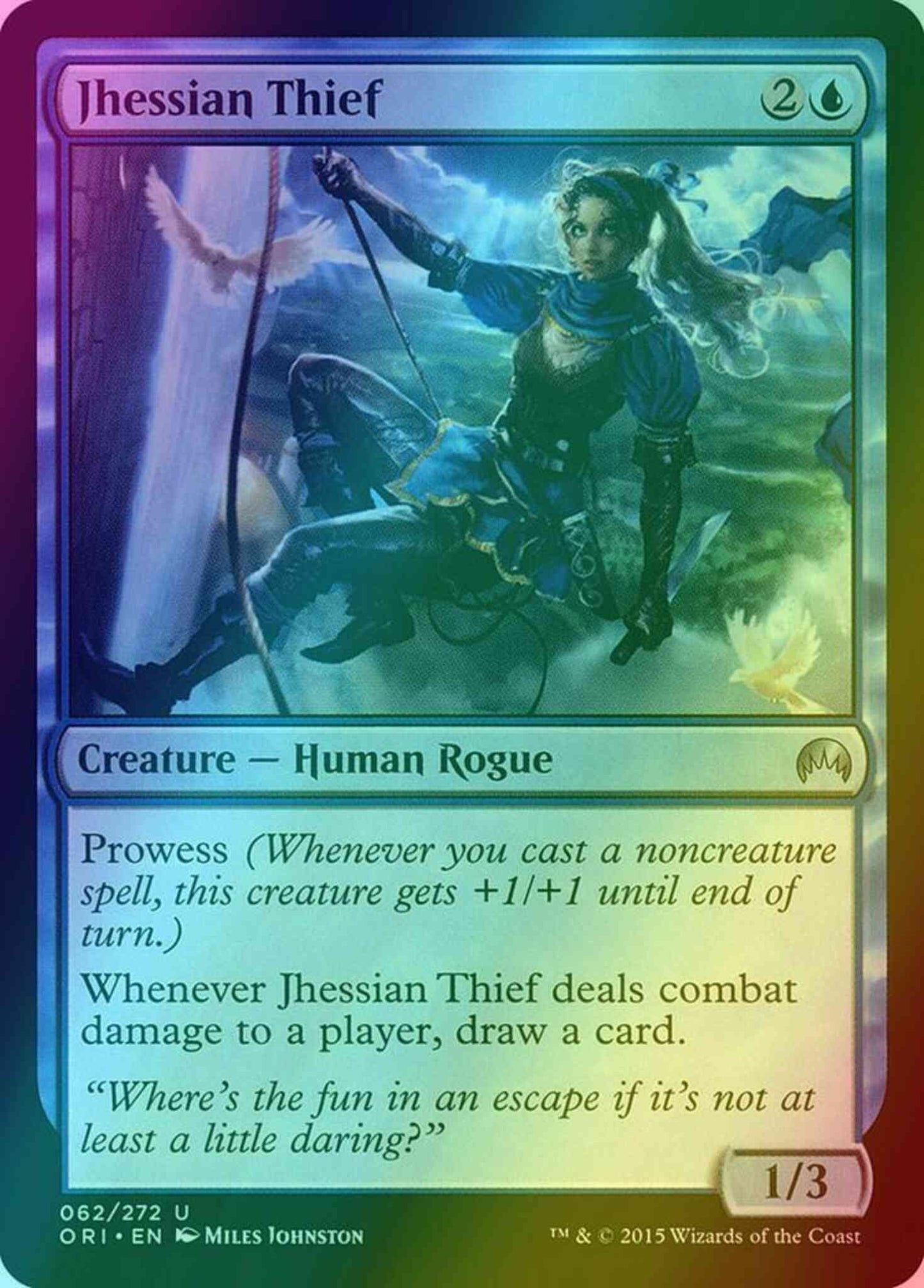 Jhessian Thief [62] [Magic Origins] [Foil]