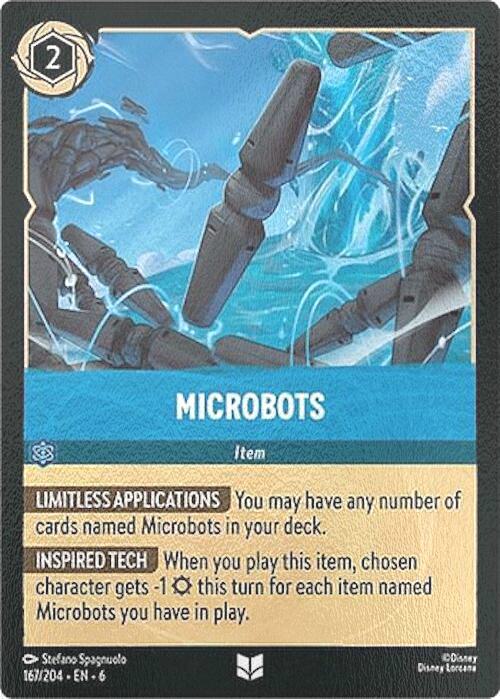 Microbots - 167/204 [Azurite Sea] [Cold Foil]