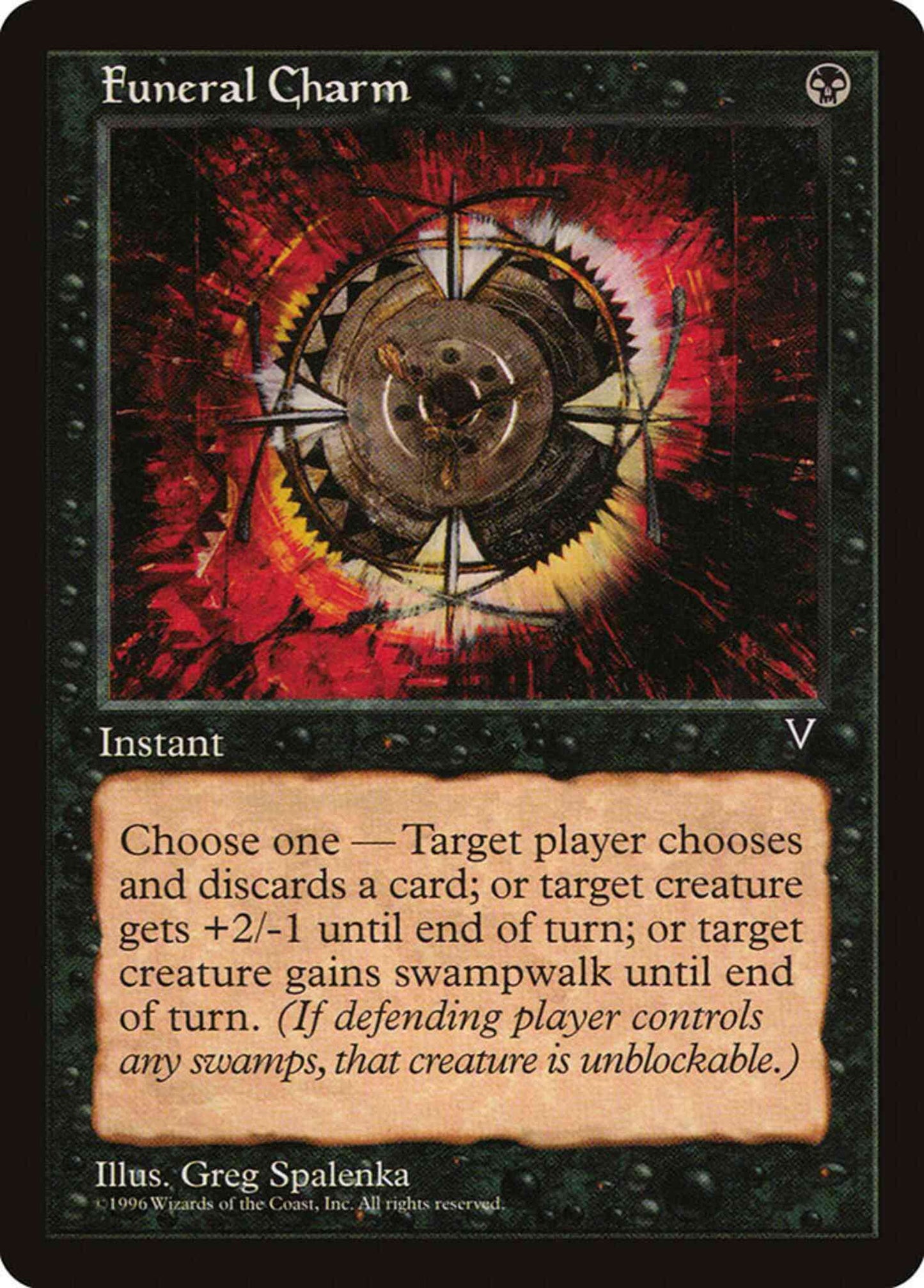 Funeral Charm [61] [Visions] [Non-Foil]