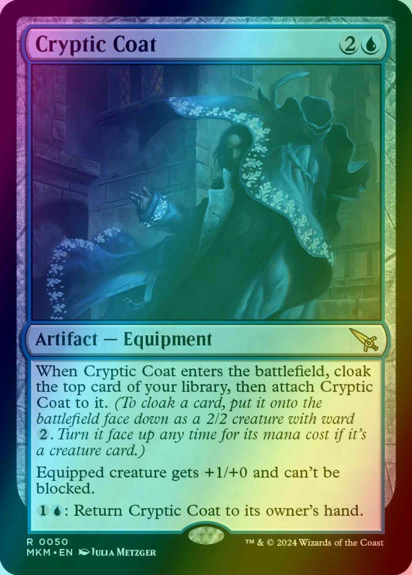Cryptic Coat [50] [Murders at Karlov Manor] [Foil]