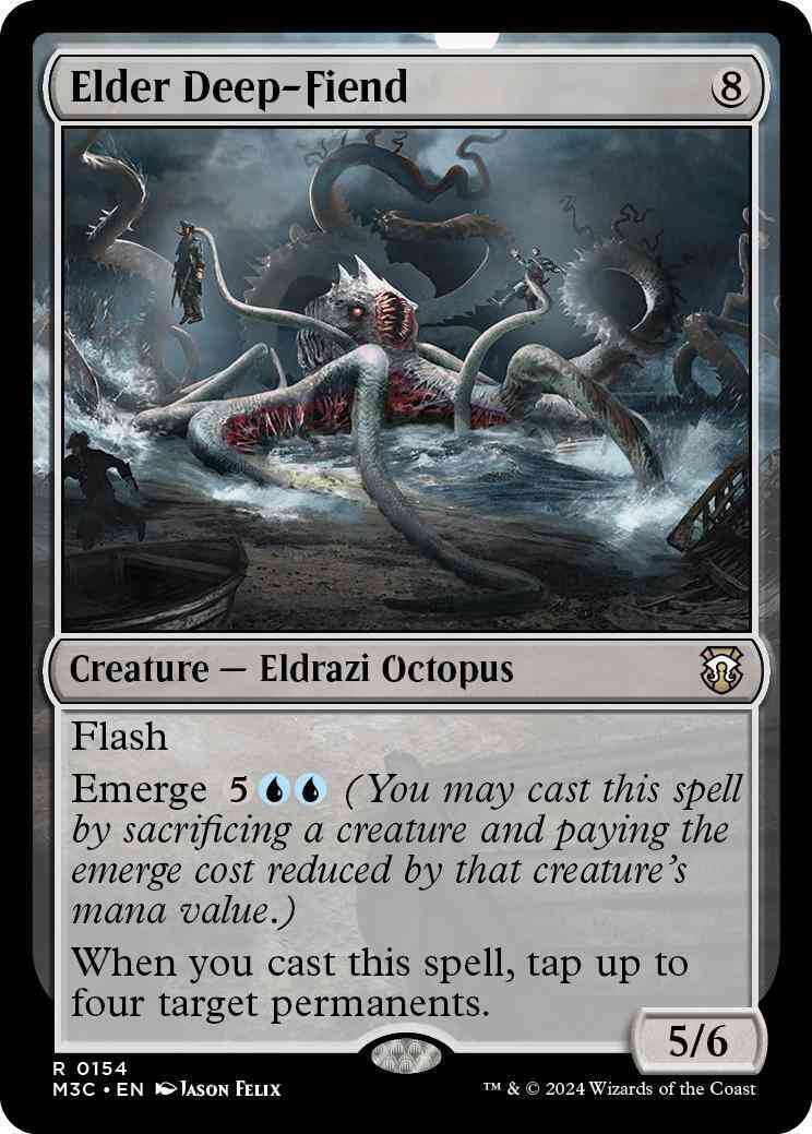 Elder Deep-Fiend [154] [Modern Horizons 3: Commander] [Non-Foil]