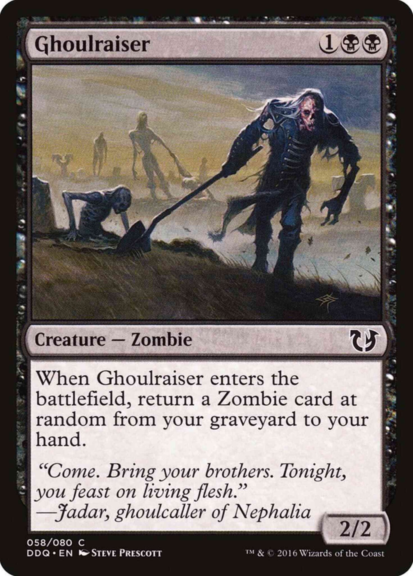 Ghoulraiser [58] [Duel Decks Blessed vs Cursed] [Non-Foil]