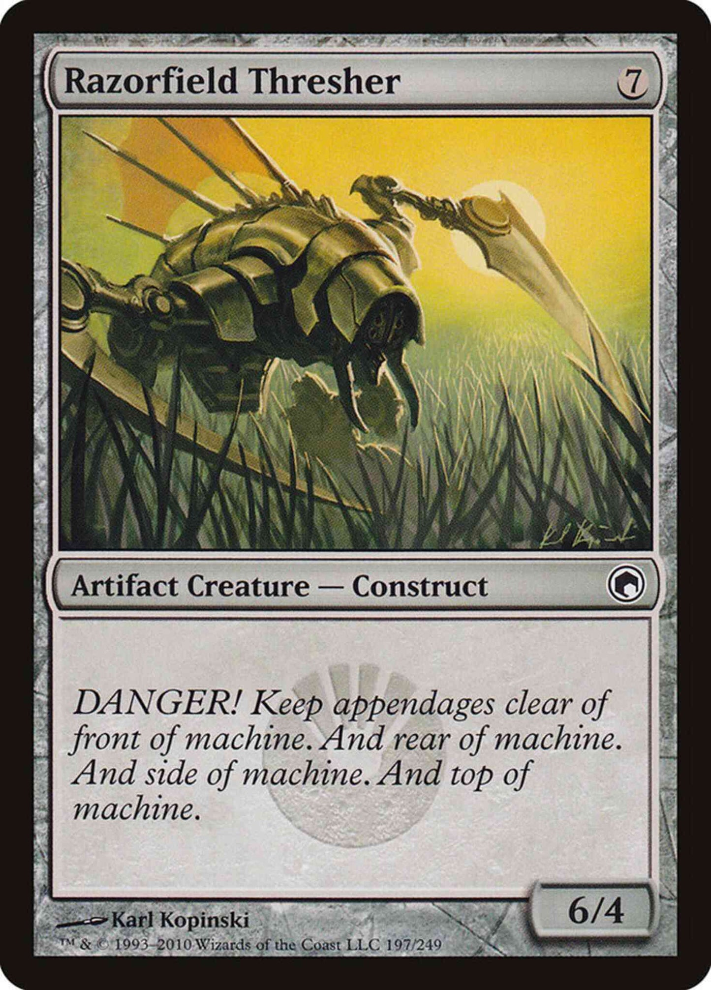 Razorfield Thresher [197] [Scars Of Mirrodin] [Non-Foil]