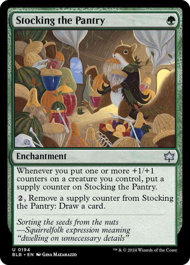 Stocking the Pantry [194] [Bloomburrow] [Non-Foil]