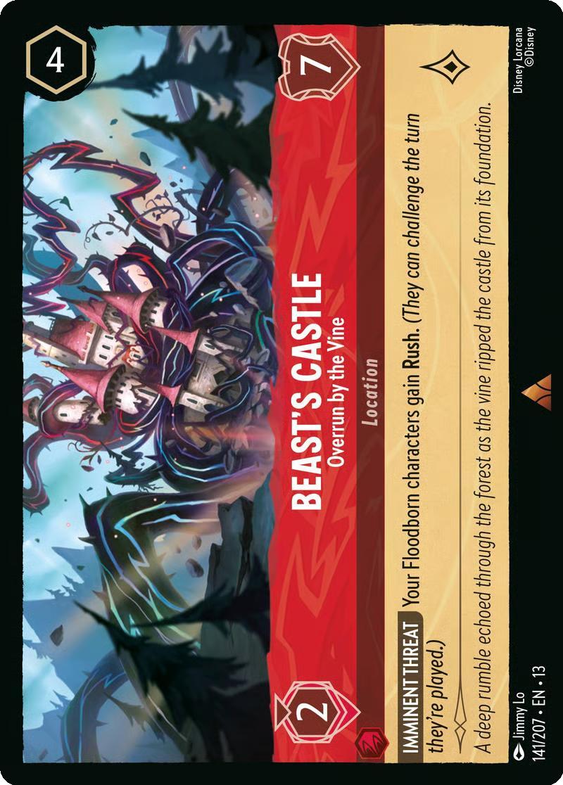 Beast's Castle - Overrun by the Vine - 141/204 [Attack of the Vine!] [Non-Foil]