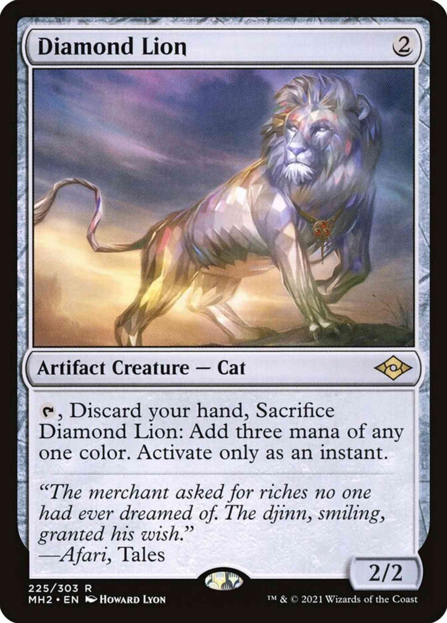 Diamond Lion [225] [Modern Horizons 2] [Non-Foil]