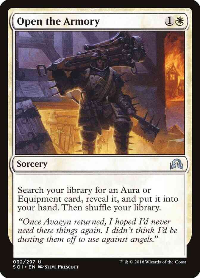 Open the Armory [32] [Shadows over Innistrad] [Non-Foil]