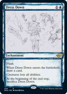 Dress Down [334] [Sketch Showcase] [Modern Horizons 2] [Non-Foil]