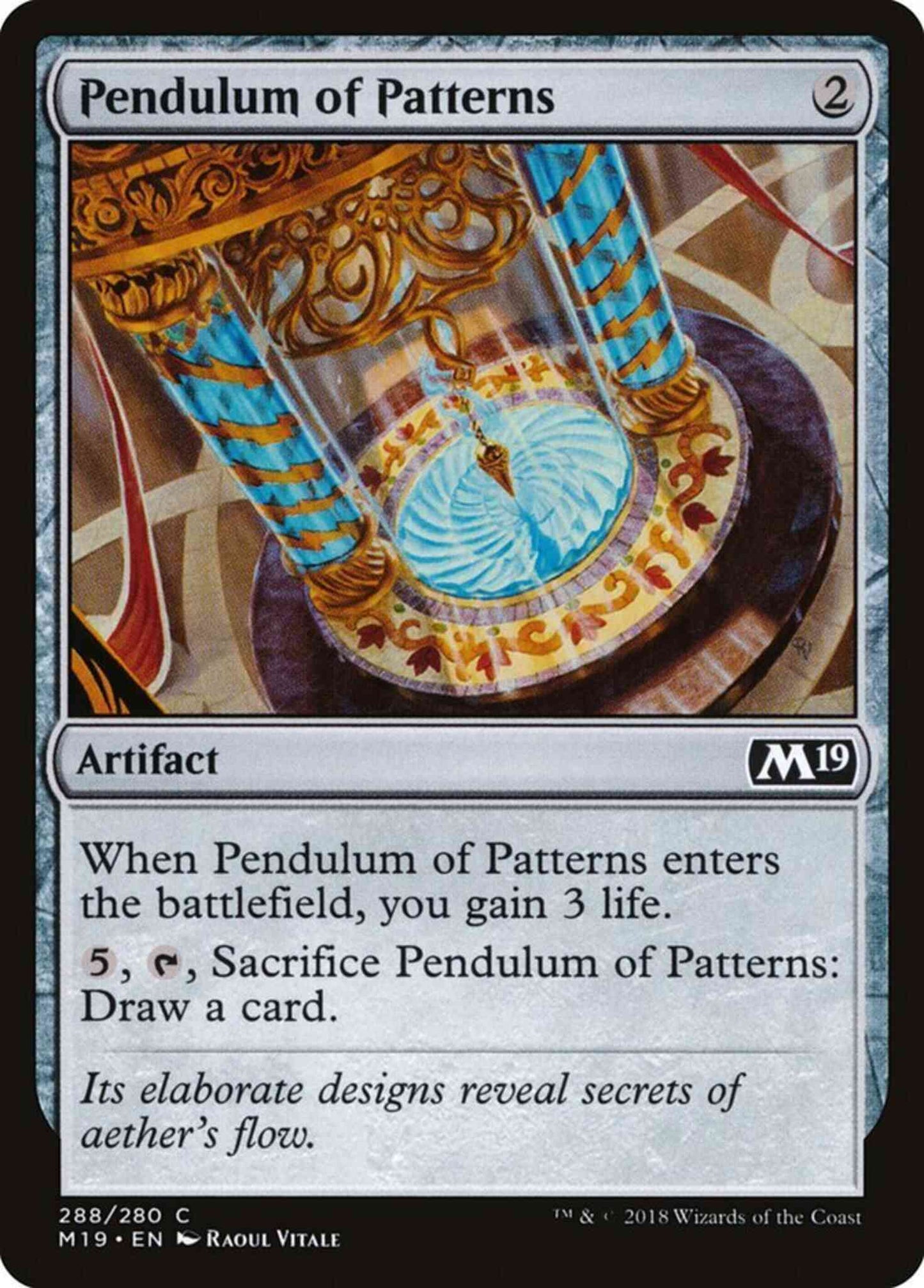 Pendulum of Patterns [288] [Planeswalker Deck Exclusive] [Core set 2019] [Non-Foil]