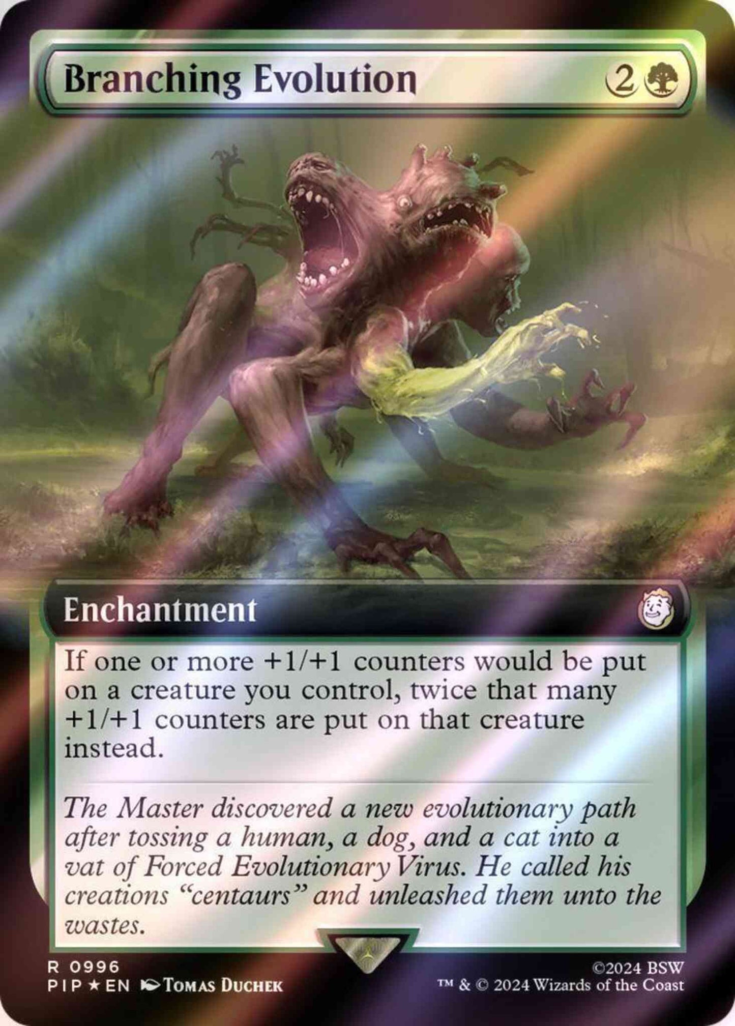 Branching Evolution [996] [Extended Art] [Fallout] [Surge Foil]
