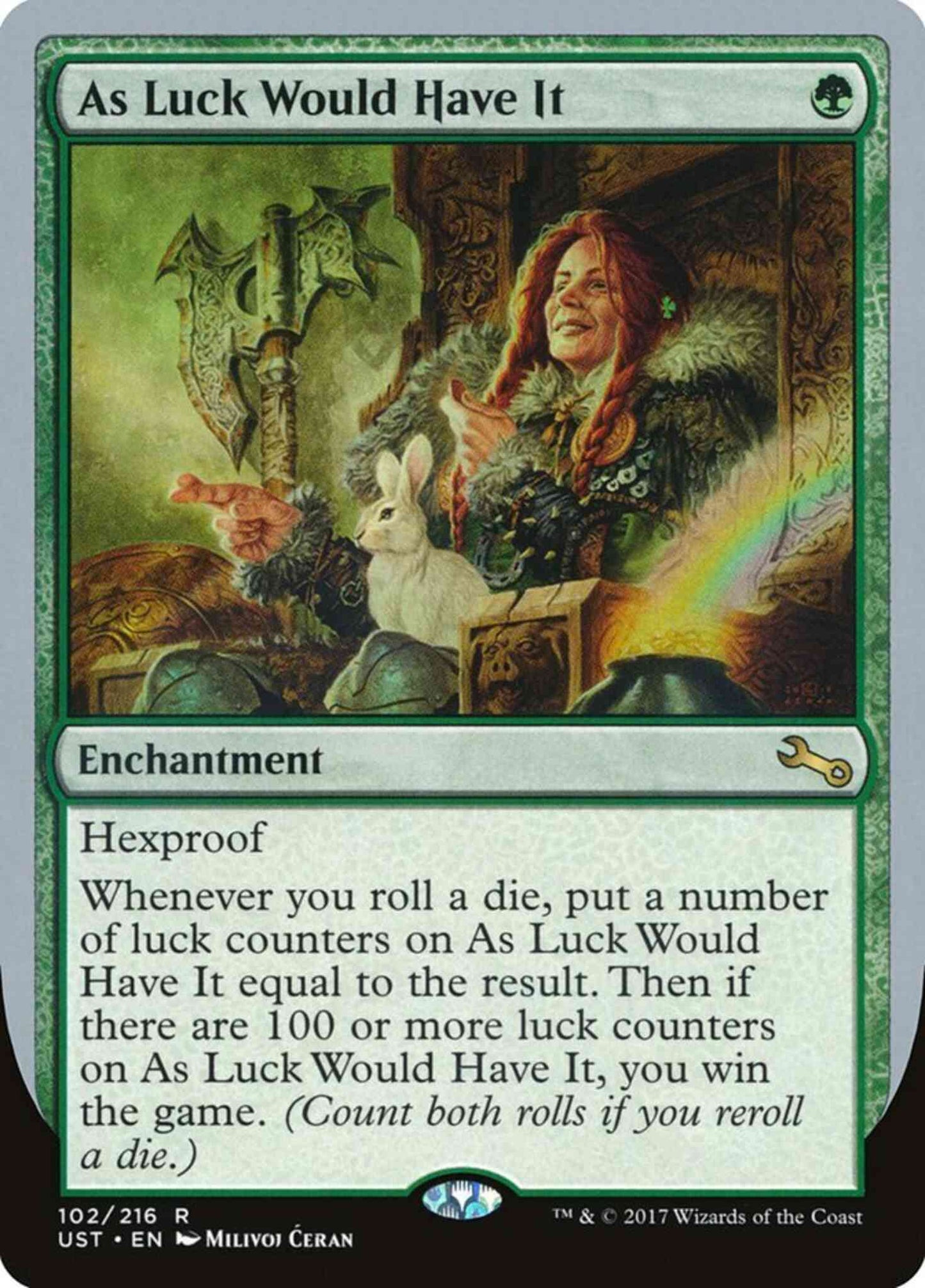 As Luck Would Have It [102] [Unstable] [Non-Foil]