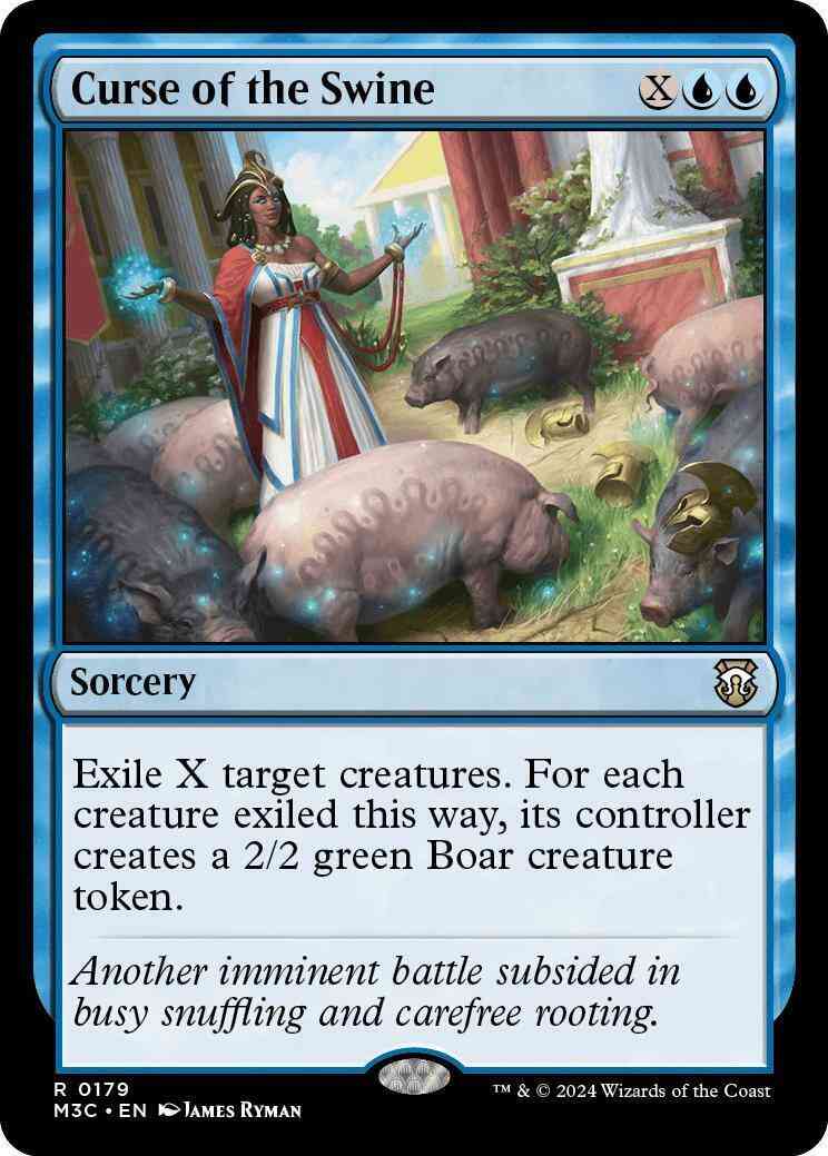 Curse of the Swine [179] [Modern Horizons 3: Commander] [Non-Foil]