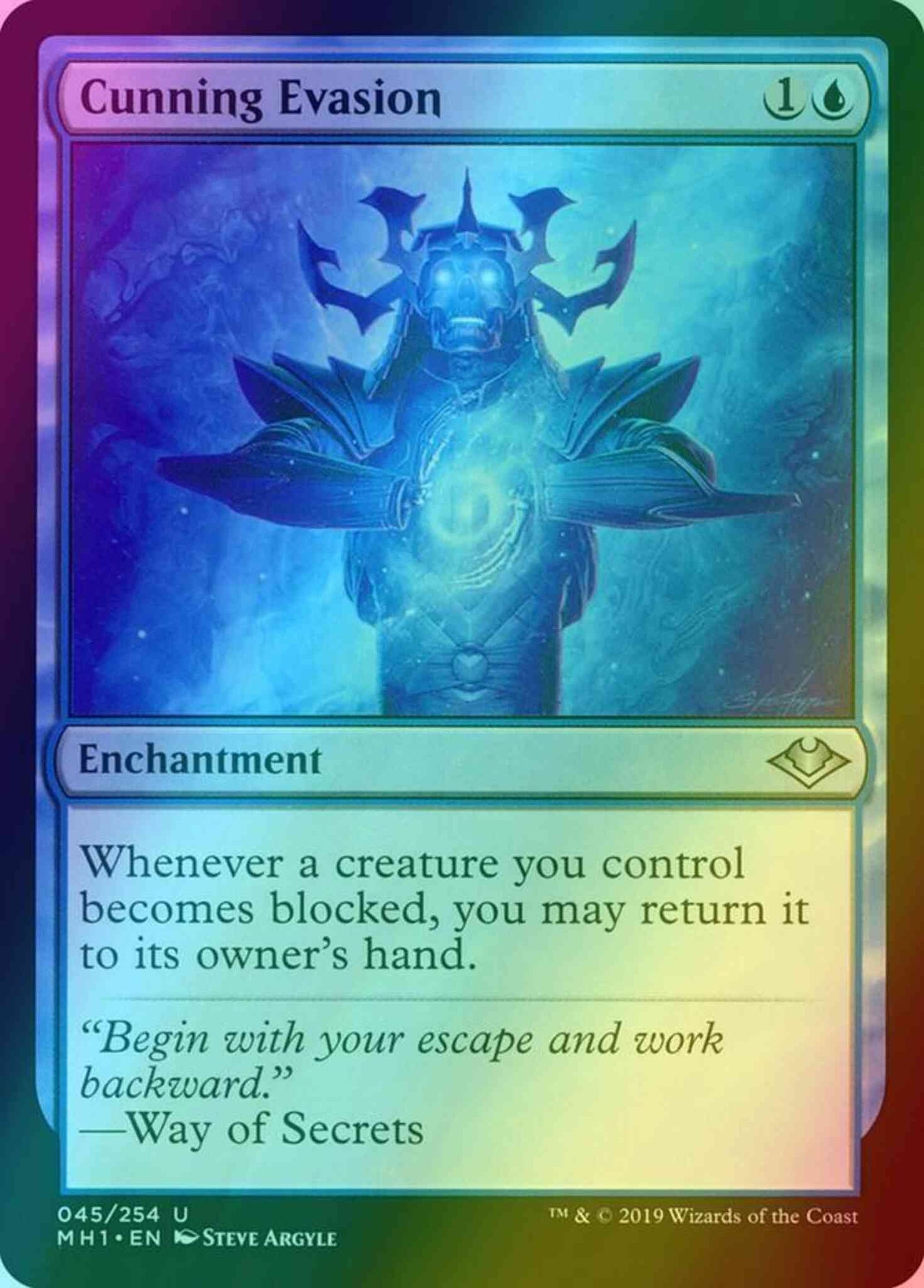 Cunning Evasion [45] [Modern Horizons] [Foil]