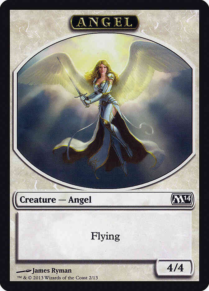 Angel Token [02] [Magic 2014 Tokens] [Non-Foil]