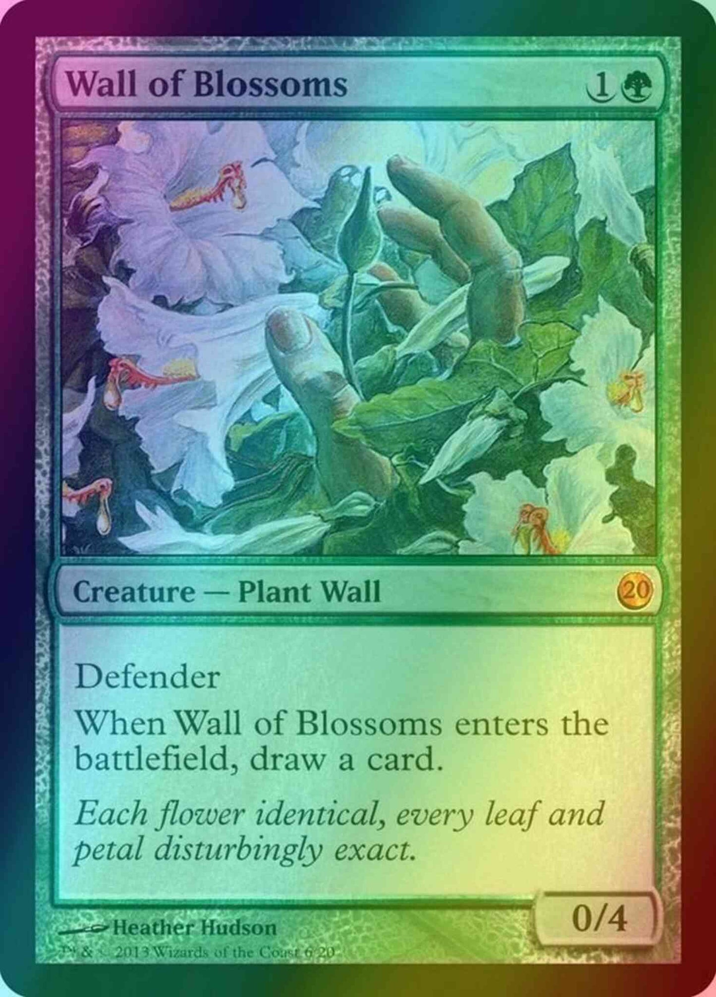Wall of Blossoms [6] [From the Vault: Twenty] [Foil]