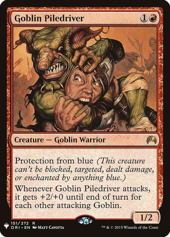 Goblin Piledriver [ORI-151] [The List] [Non-Foil]