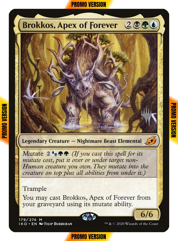 Brokkos, Apex of Forever [Promo Pack] [179p] [Ikoria: Lair of Behemoths Promos] [Non-Foil]