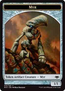 Goblin Token (10) // Myr Token (19) [Modern Horizons Tokens] [Non-Foil]