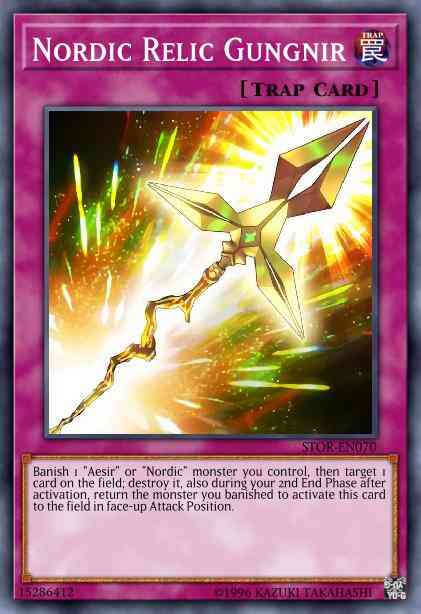 Nordic Relic Gungnir - LC5D-EN200 - Ultra Rare - 1st Edition