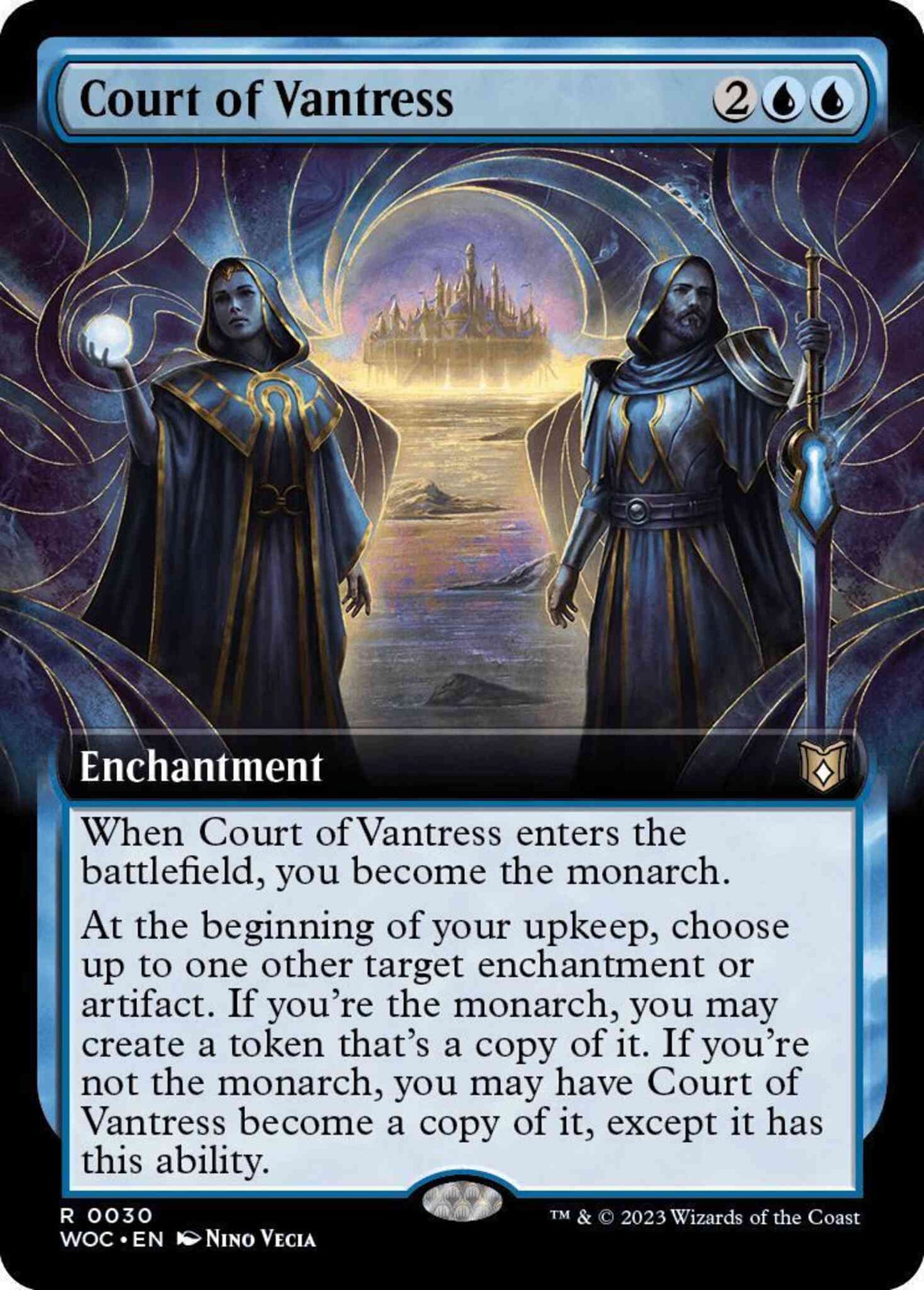 Court of Vantress [30] [Extended Art] [Wilds of Eldraine: Commander] [Non-Foil]