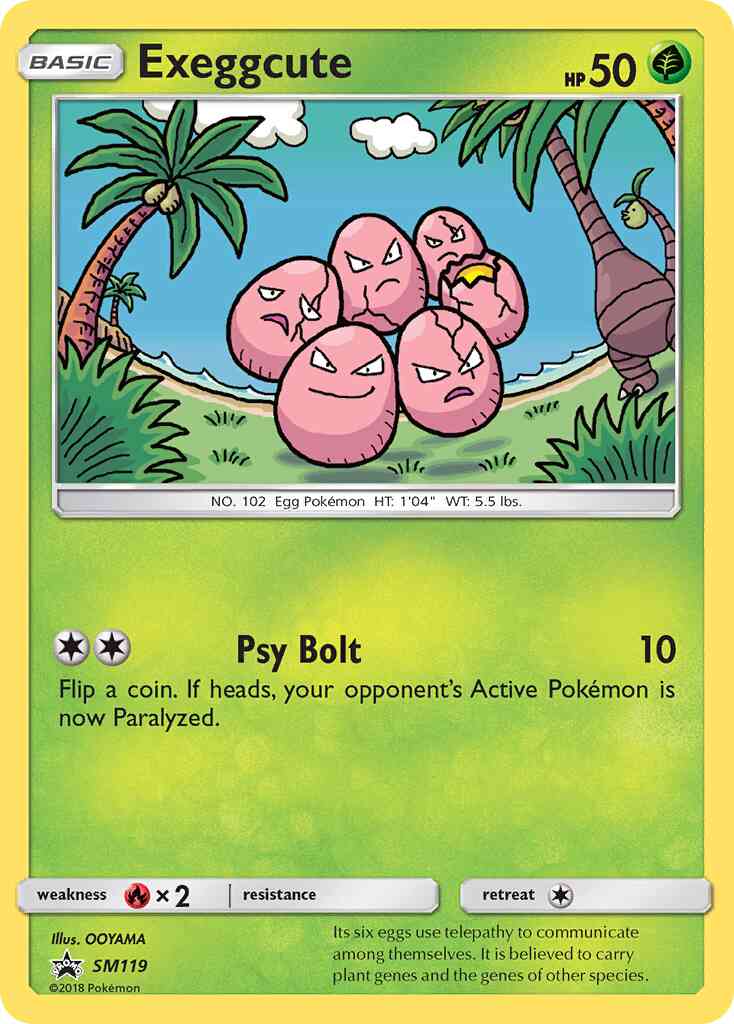 Exeggcute - SM119 - Promo [smp-SM119] [Holo]