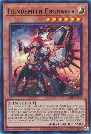 Fiendsmith Engraver - RA04-EN049 - Ultra Rare - 1st Edition