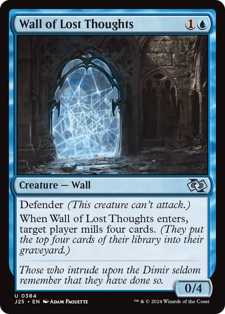 Wall of Lost Thoughts [384] [Foundations: Jumpstart] [Non-Foil]
