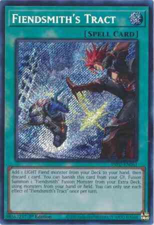 Fiendsmith's Tract - INFO-EN061 - Secret Rare - 1st Edition