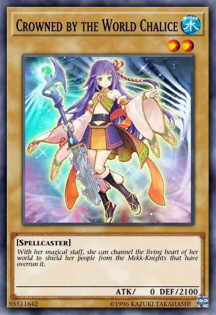 Crowned by the World Chalice - COTD-EN018 - Common - 1st Edition