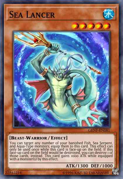 Sea Lancer - GENF-EN081 - Rare - Unlimited