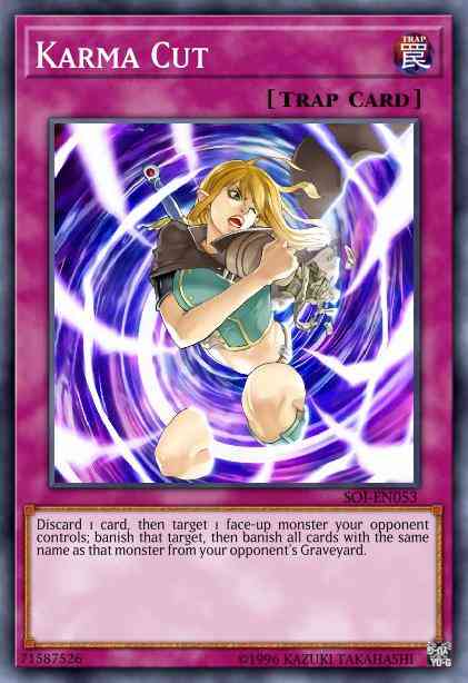 Karma Cut - SOI-EN053 - Rare - Unlimited