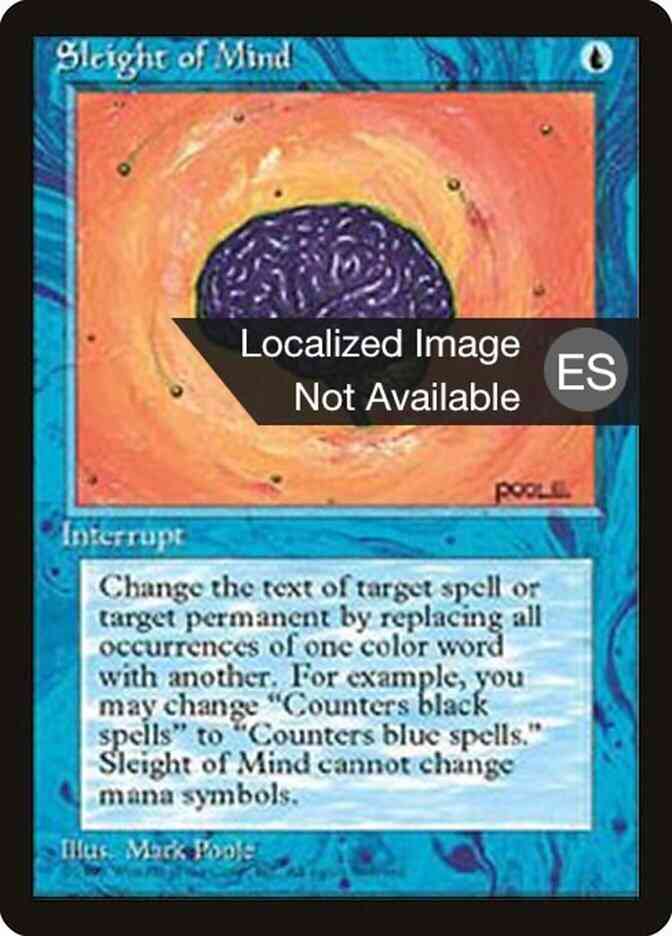 Sleight of Mind - Japanese [102] [Fourth Edition Black Border: Japanese] [Non-Foil]