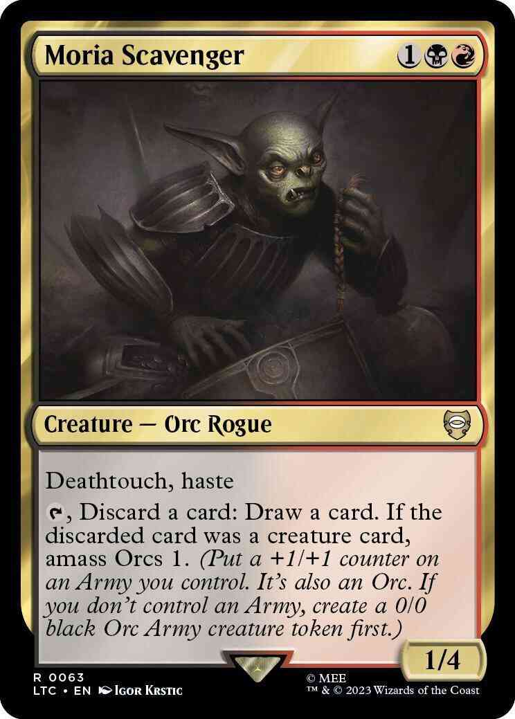 Moria Scavenger [63] [The Lord of the Rings: Tales of Middle-earth: Commander] [Non-Foil]