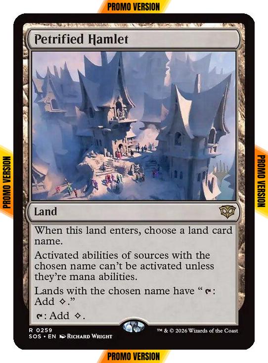 Petrified Hamlet [259p] [Promo Pack] [Secrets of Strixhaven Promos] [Non-Foil]