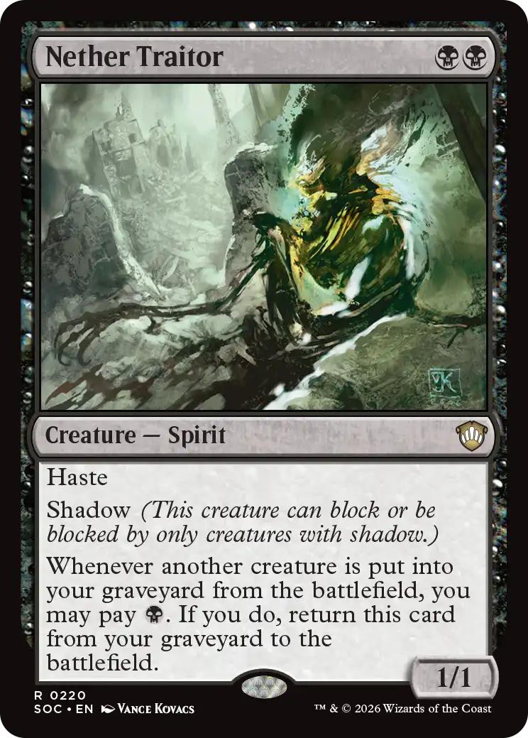 Nether Traitor [220] [Secrets of Strixhaven: Commander] [Non-Foil]