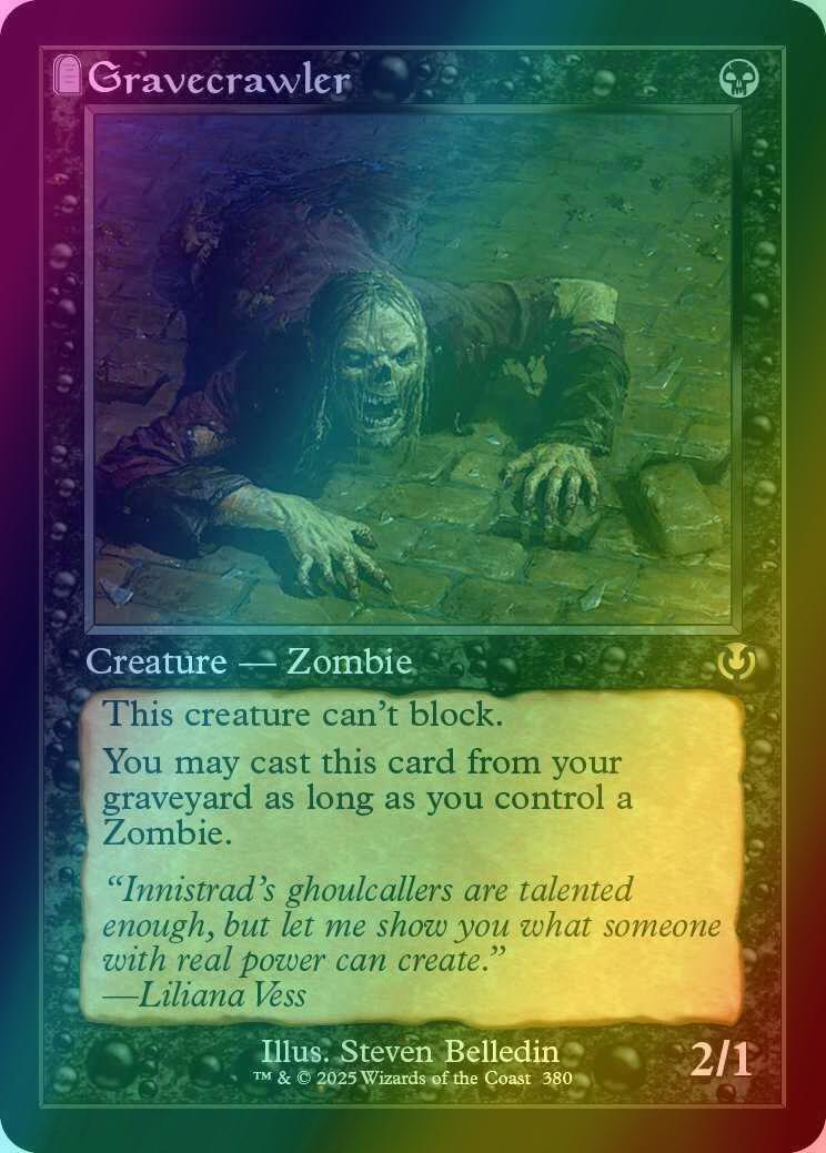 Gravecrawler [380] [Retro Frame] [Innistrad Remastered] [Foil]