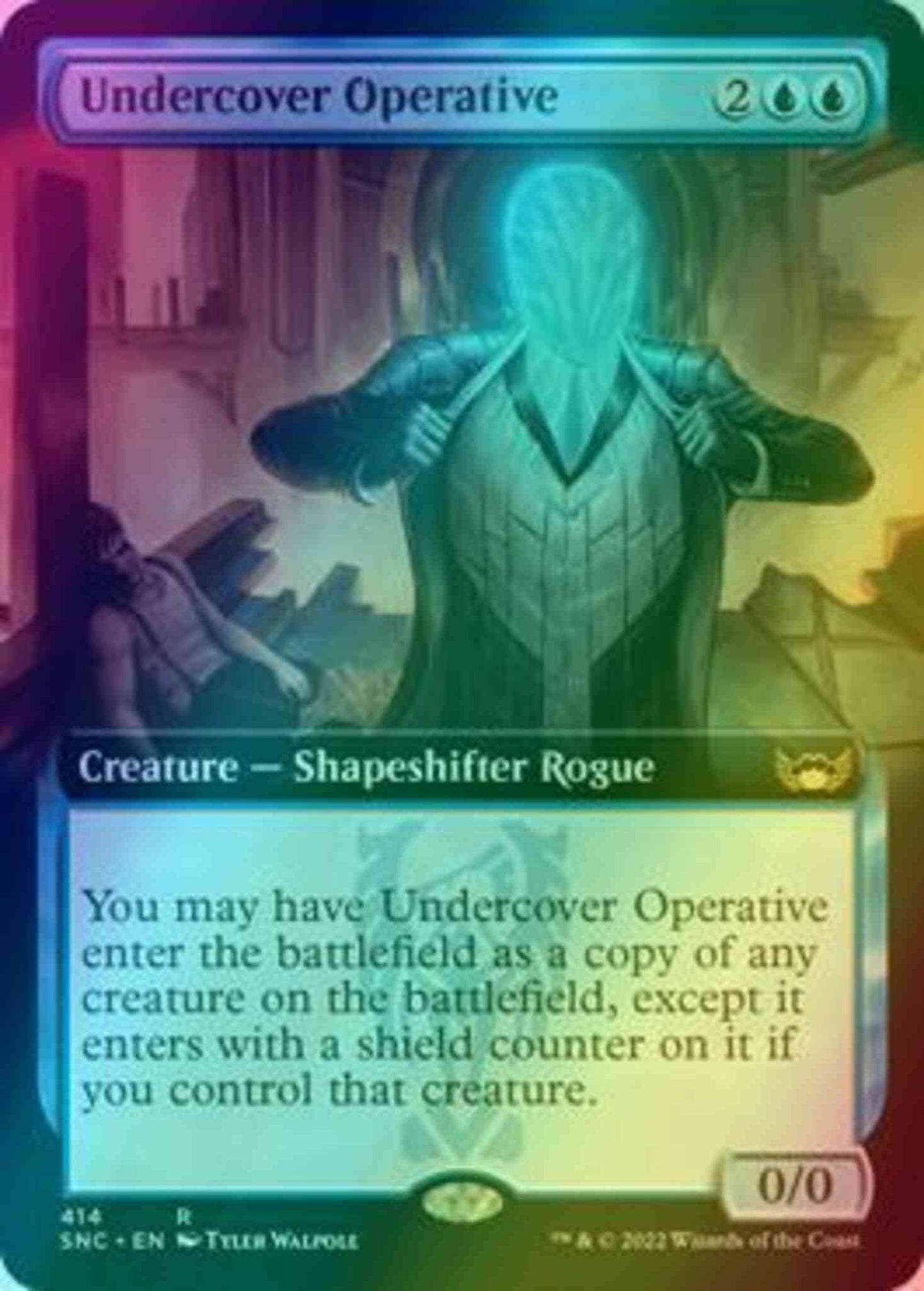 Undercover Operative [414] [Extended Art] [Streets of New Capenna] [Foil]