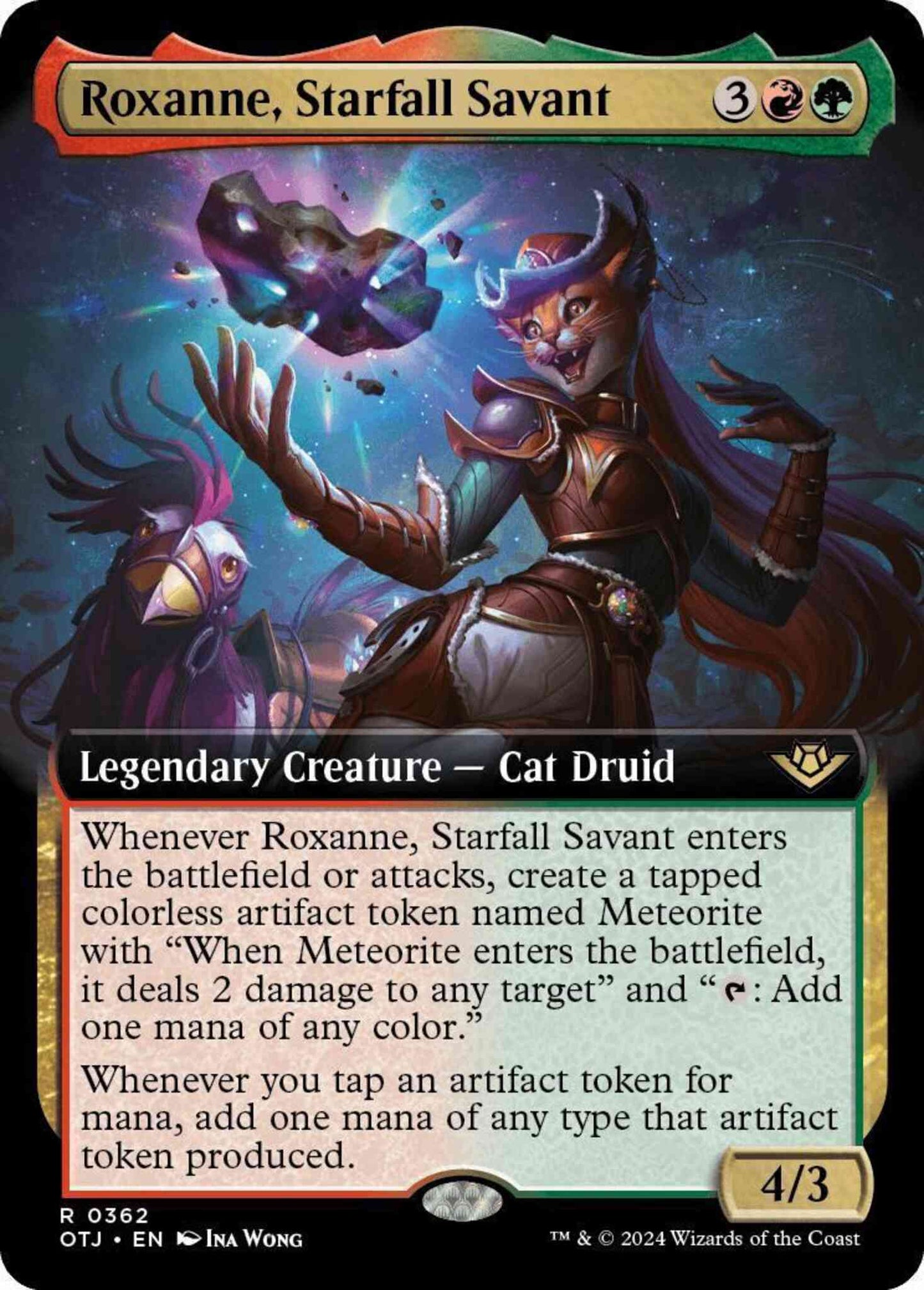Roxanne, Starfall Savant [362] [Extended Art] [Outlaws of Thunder Junction] [Non-Foil]