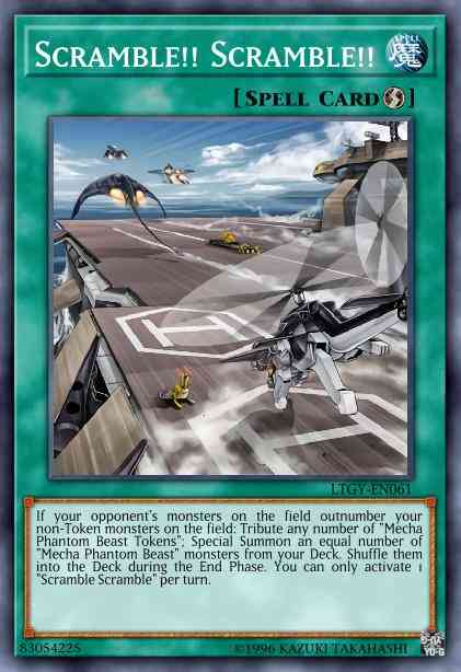Scramble!! Scramble!! - LTGY-EN061 - Ultra Rare - Unlimited