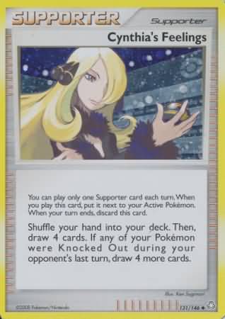 Cynthia's Feelings - Holo Promo - Promotional [Holo]