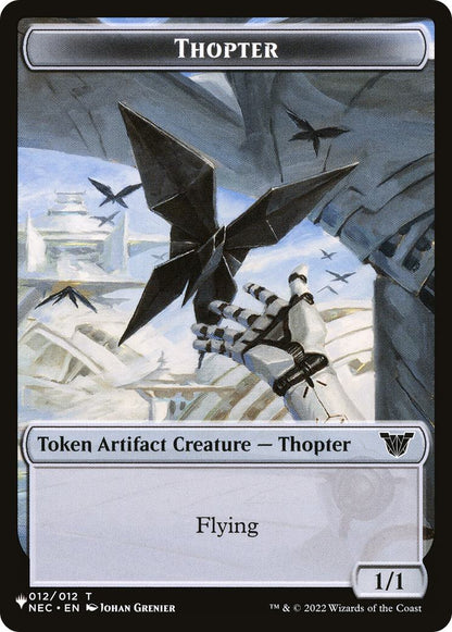 Copy Token (01) // Thopter Token (12) [LCI/NEC Set Symbol] [The List] [Non-Foil]
